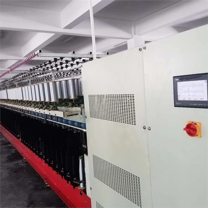 Màquina de torsió d'anell de fil de filament de filament de raió